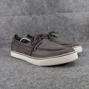 Gap Shoes Mens 11 Casual Boat Sneaker Classic Moc Toe Expedition Grey Comfort